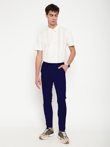 Image of Men's Trouser II Men's Regular Casual Pants II Men's Regular Fit Casual Trouser (Trousers-121)