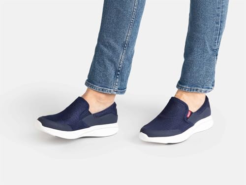 MBT Modena Iii Slip On Active Fitness Walking Shoes in Blue for Women in Size 8.53