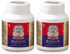 【正官庄 紅参粉末タブレット (180錠 x 2箱 / 紅参粉末100％)】6年根 高麗人参 高麗紅参 韓国健康食品【並行輸入品】