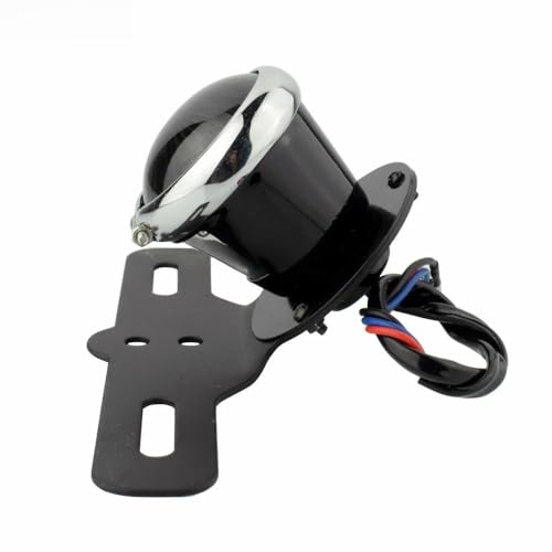 Luces traseras de moto Custom con soporte para rutas en Bobber 2