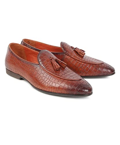Image of Gabicci Oak Land Casual Slip On Leather Shoes for Men |1026506|