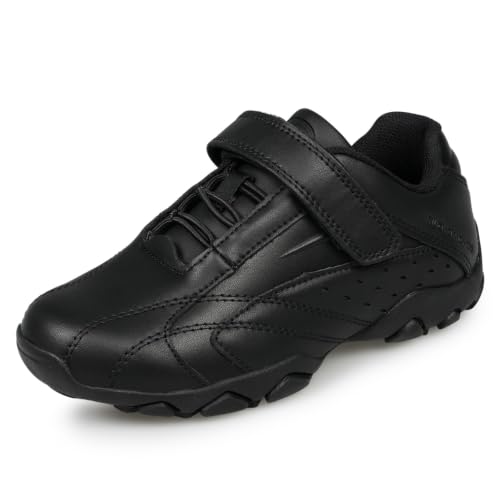 Image of UOVO Boys School Shoes Uniform Black Dress Shoes for Kids