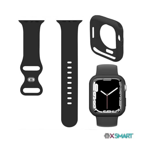 capa capinha + pulseira silicone compativel com apple watch Apple Watch séries Ultra 9, 8, 7, 6, 5,