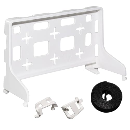 Image of 49605-aub Structured Media Panel Accessories Enclosure Universal Shelf Mounting Bracket for Leviton Media Panel -That Supports 20lbs of Weight - White