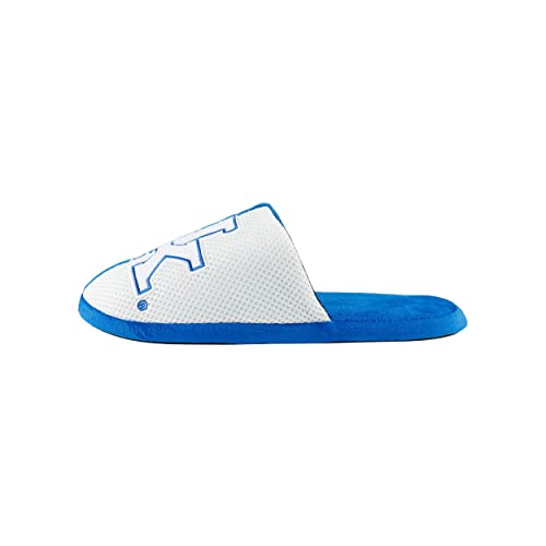 Image of FOCO Oklahoma Sooners NCAA Mens Team Logo Staycation Slippers
