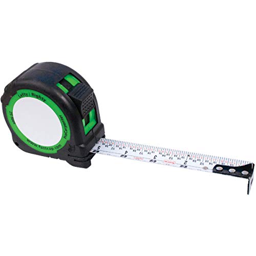 Image of FastCap ProCarpenter Standard Reverse Measuring Tape, 25-Foot | Lefty /Righty, Standard Measurements Readable from Right or Left Hand, Ideal for Professionals and Home Improvement, 98010
