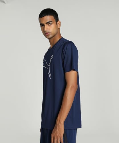 Image of Puma Men's Polyester Regular Fit T-Shirt