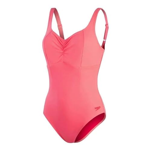 Speedo Damen Shaping AquaNite 1-teiliger Badeanzug, rose, 46 Speedo Damen Shaping AquaNite 1-teiliger Badeanzug, rose, 46