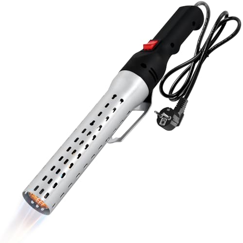 Looft Air Lighter Allume-feu électrique avec ventilateur, 700 °C en 60 secondes, pour barbecues, fumoirs, barbecues, charbon de bois et poêles à bois, feu de cheminée et foyers