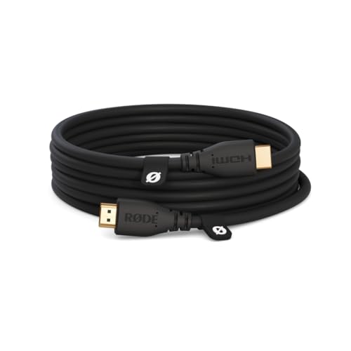 Image of RODE HDMI-3 Premium High Speed HDMI Cable with Ethernet (3m /10ft, Black)