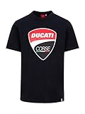 Ducati Corse Big Logo Offizielles MotoGP T-Shirt - Schwarz - S