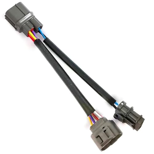 Jumper Harness OBD2 to OBD1 10 PIN Compatible with 1996-1998 (99-00 SI) Integra(5 pcs)