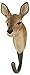 Produktbild Wildlife Garden - Haken, Wandhaken, Garderobenhaken - REH - handgeschnitzt, handbemalt - Holz