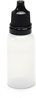 Vista 1 de Othmro 50 botellas de plástico de polietileno de 0.5 onzas, botellas cuentagotas de ojo de laboratorio de 0.5 fl oz, botella gotero líquido