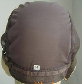 Small Black Right U-Part Wig Base with Adjustable Strap. Different stretchy nets for natural look. Upart. U-part. U part. Weaving Net. Weaving Cap. Wig Cap.