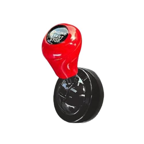 1PC Start Button Push Start Auto Ignition Button Cover Automotive One-Touch Button Rocker Car Engine Push Start Stop Lever(04)