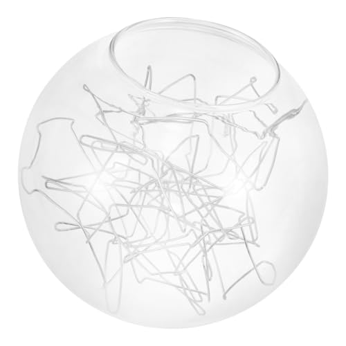 VILLCASE Pantalla de Lámpara de Vidrio Decorativa para Reemplazo de Luz Colgante Pantalla de Lámpara para Candelabros Diseño Elegante y Instalación