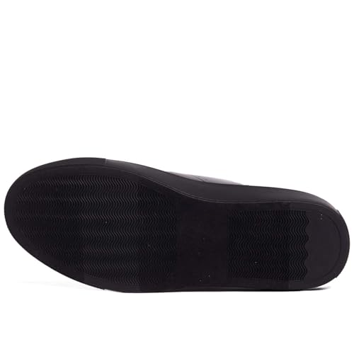 Image of Marc Joseph New York Womens Hands Free Slip On Fashion Classic Casual Comfort Sneakers for Women Black Napa