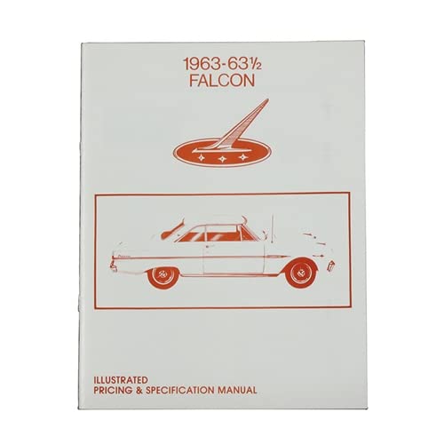 1963 1963 1/2 Falcon & Sprint Illustrated Pricing & Specification Manual