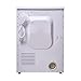 Pemberly Row Dryer, 3.1 Cu Ft/15 lbs Capacity, Anti-Corrosion ECO Design, Sanitize Sensor Dry and Refresh Functions, Compact Energy-Efficient Laundry Appliance for Modern Homes