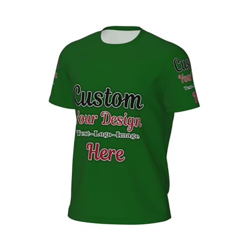 Custom Shirt Your Design Own Shirts Customized Personalized Logo Text Name Photo Image T-Shirt