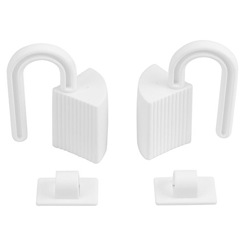 Image of Finger Guard - Finger Pinch Preventer Baby Proofing Door and Hinge Pinch Guard, White, 2-Pack