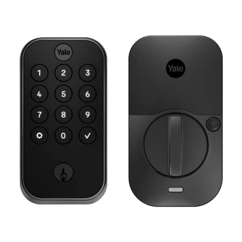 Yale Assure Lock 2 Keypad Deadbolt with Z-Wave, Black Suede