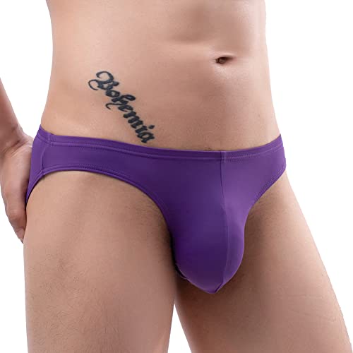 Summer Code Mens Basic Low Rise Briefs Underwear Comfort Tagless Underpants, Multiple Colors and Packs3