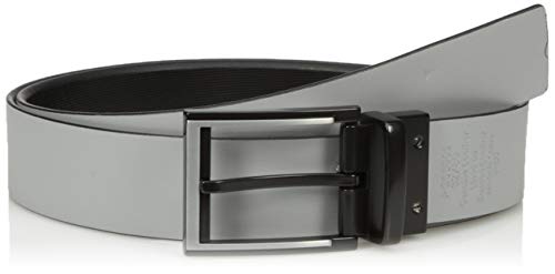 PGA TOUR Men's Laser Logo Reversible Belt, Black, 342