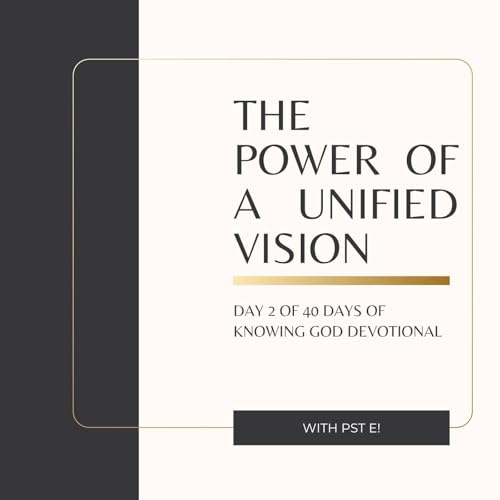 THE POWER OF A UNIFIED VISION cover art