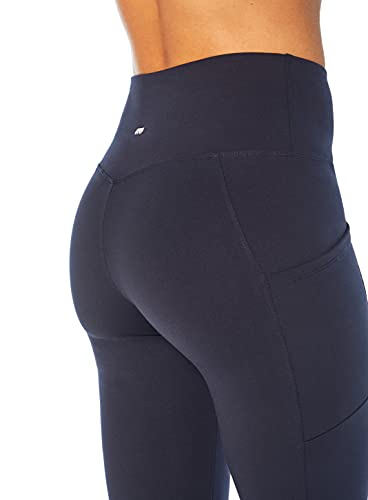 Marika Women's Standard Eclipse Tummy Control Bootleg Pant, Midnight Blue, Medium #TOP4