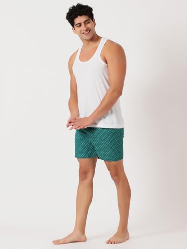 Image of Thomas Scott Men's | Cricket Club | Regular Fit | 100% Cotton | Casual | Woven | Boxer | Shorts | Pack of 3