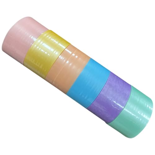 Cinta adhesiva de bolas ULTECHNOVO juguetes antiestrés manualidades creativas de 6 rollos