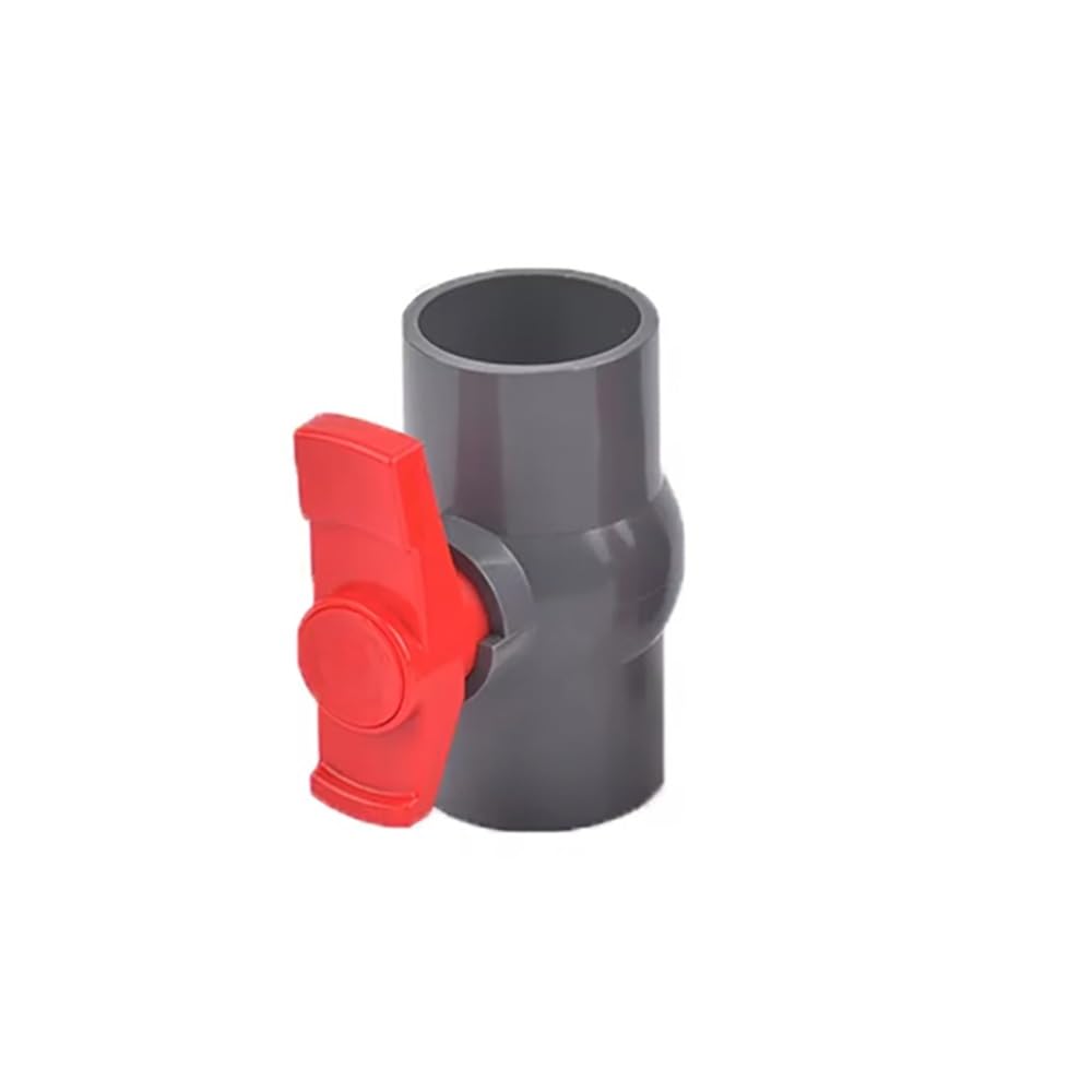 Robinet à bille en PVC gris de 32mm pour l'irrigation efficace des tuyaux d'eau