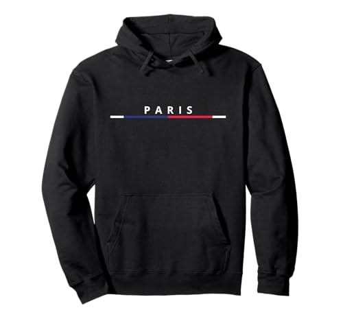 Paris France Flag Souvenirs Events Paris City of Love Statua Felpa con Cappuccio