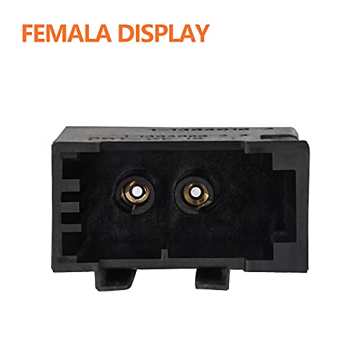 Mellbree 2Pcs Fiber Optic Loop, Female and Male Fiber Optic Bypass Loop Adapter Connector Diagnostic Device Tool Compatible for Benz Audi Mercedes BMW VW Porsche Most Optical System