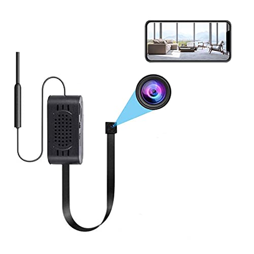WiFi Camera Wireless, Tiny Camera with Motion Detection, HD 1080P Real Time Remotely Viewing, Compatible with iOS and Android