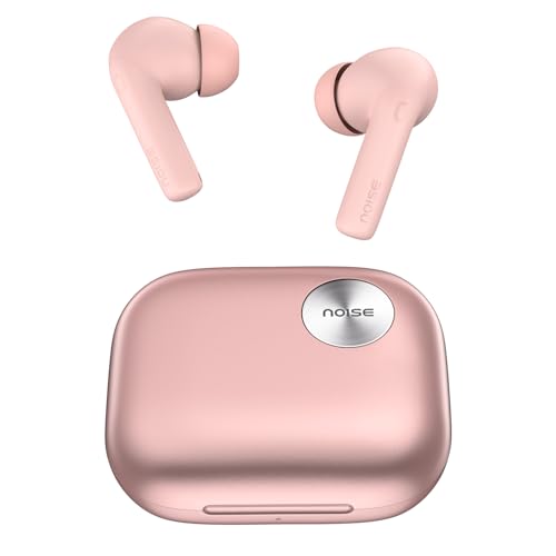 Image of Noise Air Buds Pro 6 in Ear Truly Wireless Earbuds with Hybrid ANC (up to 49dB), LHDC with 12.4mm Titanium Driver, 50H of Playtime, Google Fast Pair, BT v5.3(Petal Pink)