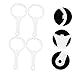 HOMSFOU 4pcs Water Filter Housing Wrench Tool Heavy-duty Spanner for Easy Filter Changes Compatible Standard Design