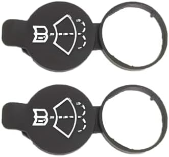 Car radiator cap Compatible With Chevrolet For Colorado 2015-2016 For Cruze 2011 2012 2013 2014 2015 Windshield Wiper Washer Fluid Reservoir Bottle Cap 12767700(2pc)