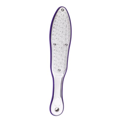 SAFIGLE Acero Inoxidable para Cuidado de Pies Doble Cara Diseño Ergonómico para Eliminar Durezas y Muerta Compacto para Diario Hombres Mujeres y Mayores
