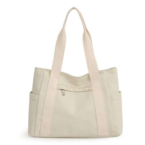 Sac à main pour femme en toile zippé pour voyage décontracté