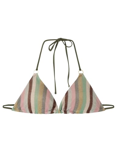 women'secret Top Bikini Shape, Parte Superior de Bikini Mujer, Multicolor Stripes, 85B