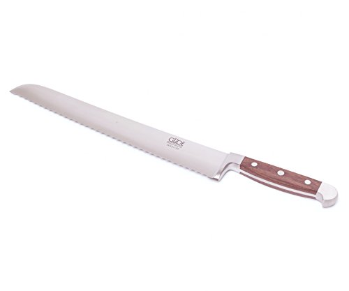 Erwachsene Brotmesser Franz, geschmiedet, Doppelkropf, Griff: amerikanisches Walnußbaumholz Küchenmesser, mehrfarbig, One size