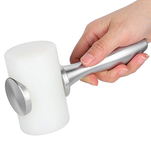 ZJchao Mallet de Cuero, Martillo de Cuero Hammer Nylon Talling Garning Herramientas de Perforación Herramientas de Trabajo de para Taller de para Trabajo de de Bricolaje (#3)
