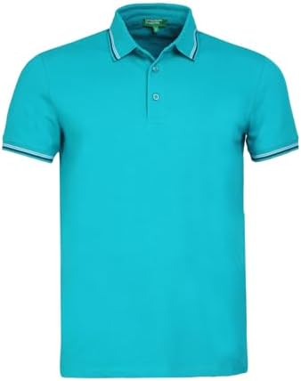 United Colors of Benetton Polo T Shirt | Collar Tshirts | Half Sleeves Plain T Shirt | Solid Polo T-Shirt with Colored Collar