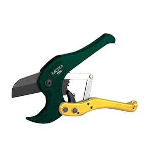 Tijera para cortar tubo de PVC hasta 42 mm – Corte preciso y eficiente, ideal para instalaciones de fontanería y bricolaje.