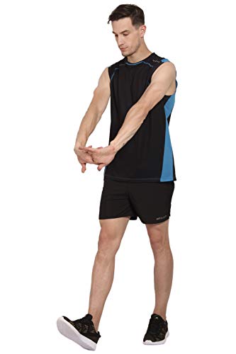 Image of OFF LIMITS Men Running Singlet Black T-Shirt