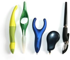Dyspraxia pen set - Right Handed. (5 pen pack) Penagain, Yoropen, evo.pen, RinG-Pen, EASYergo