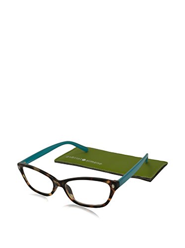 Gabriel + Simone Reading Glasses Reading Glasses - Aimee - Turquoise / Turqoise Tortoise